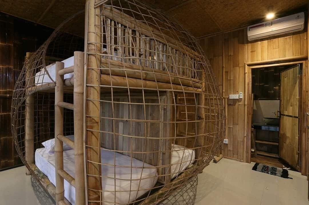 Luxury Bamboo Hostel Lodtunduh Экстерьер фото