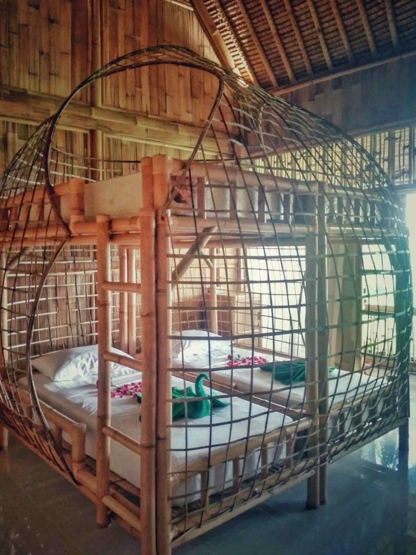 Luxury Bamboo Hostel Lodtunduh Экстерьер фото